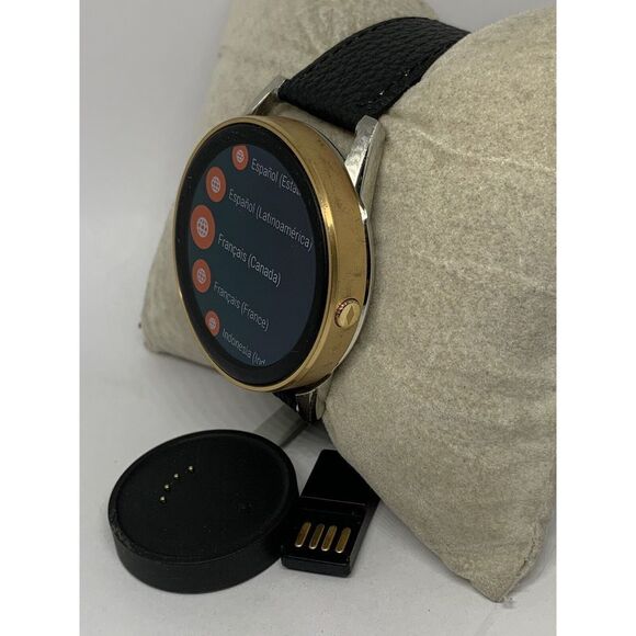 Fossil Gen 3 FTW7001 Black Leather Digital Dial Genuine Smart Watch ZA421 - Picture 3 of 11
